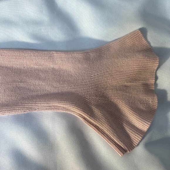 Vince Camuto Pullover Ribbed Knit Bell Sleeve Sweater Women's L - Picture 3 of 5